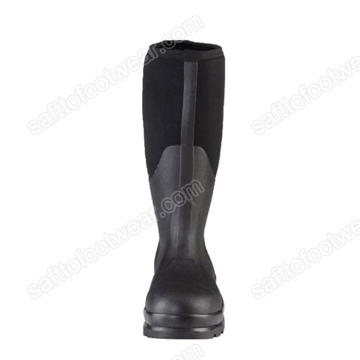 Rubber Work Boots For Foot Safety